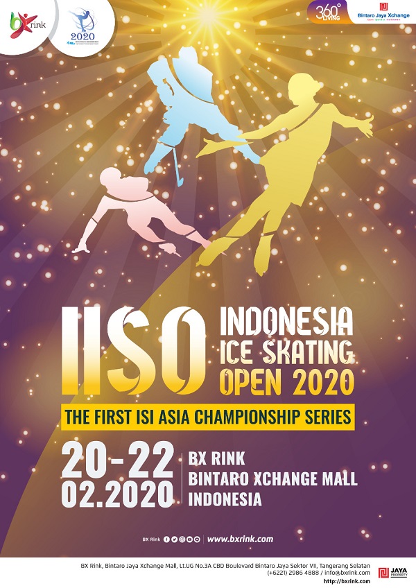 Indonesia Ice Skating Open 2020 Poster