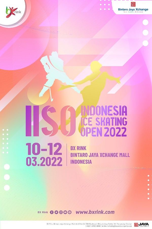 Indonesia Ice Skating Open 2022 Poster