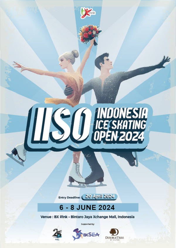 Indonesia Ice Skating Open 2024 Poster