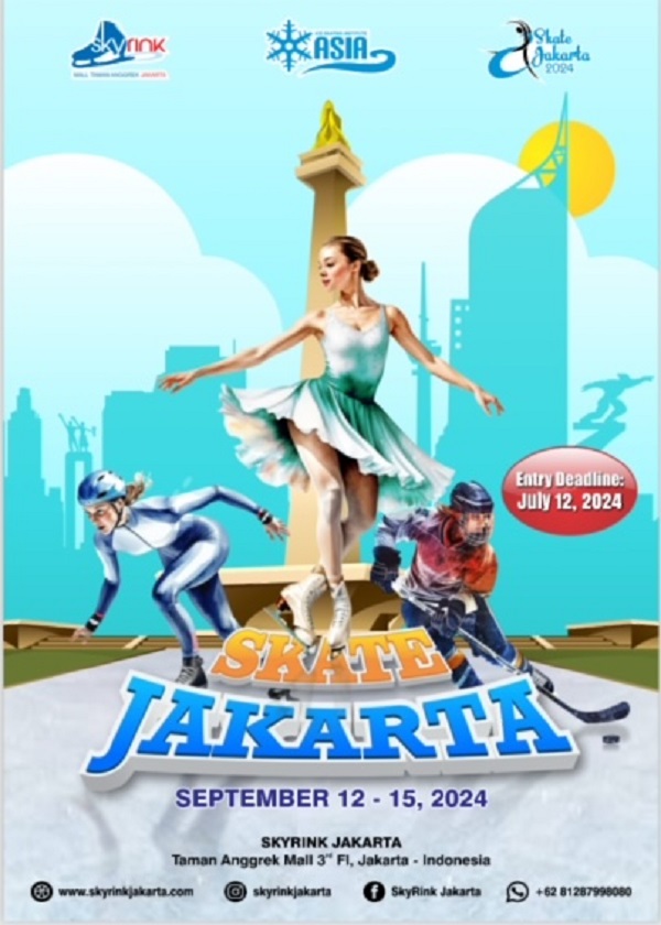 Skate Jakarta 2024 Poster