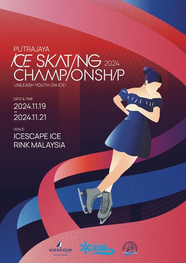 Putrajaya Ice Skating Championship 2024 Poster