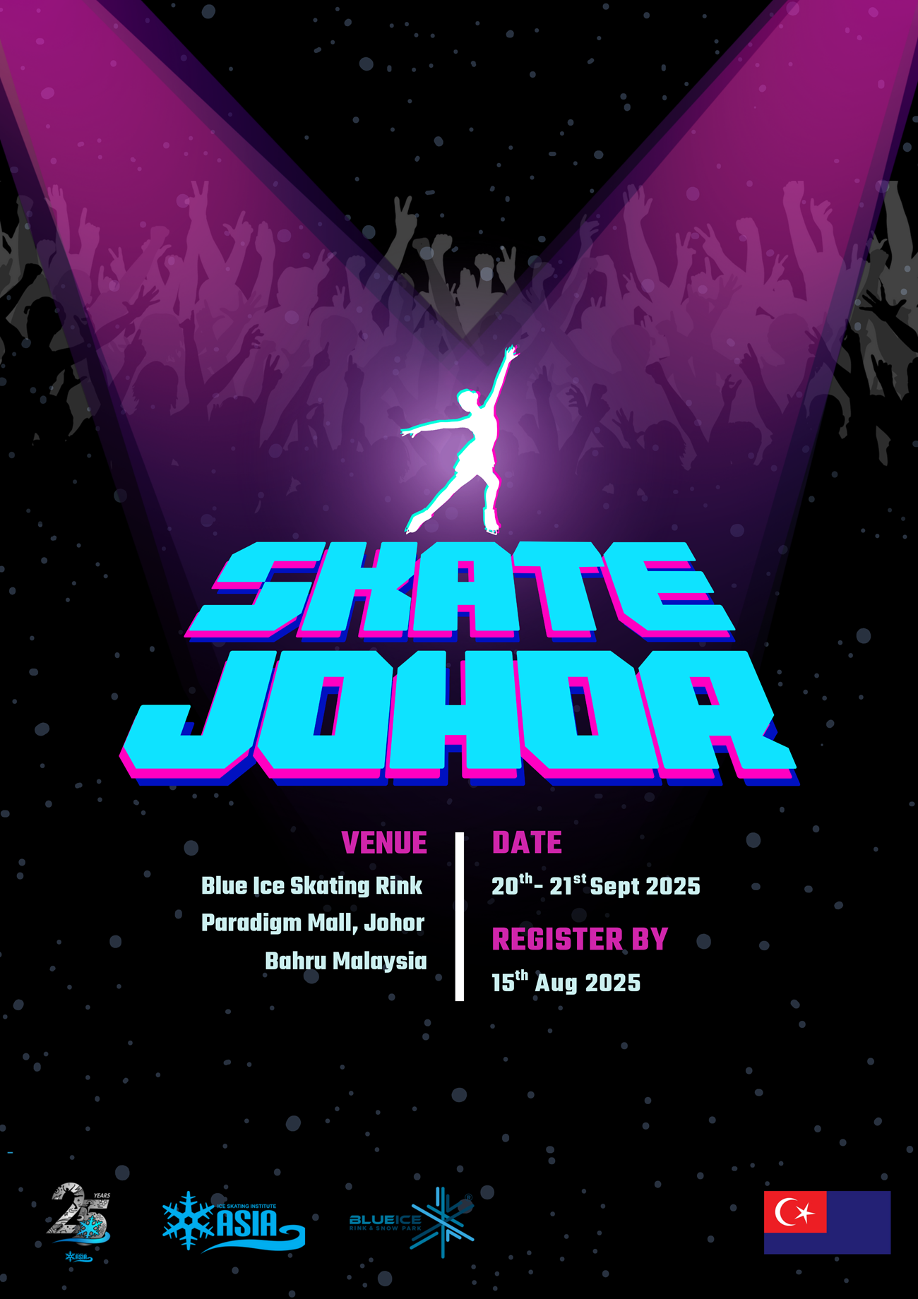 Skate Johor 2025 Poster
