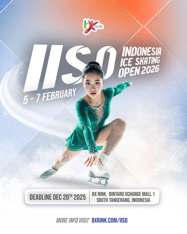 Indonesia Ice Skating Open 2026 Poster
