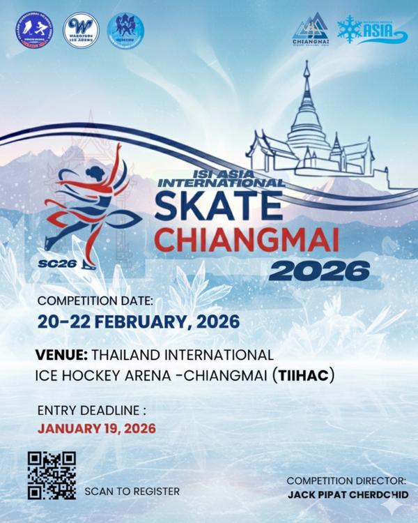 Skate Chiangmai 2026 Poster